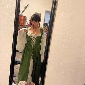 Green Renaissance Dress